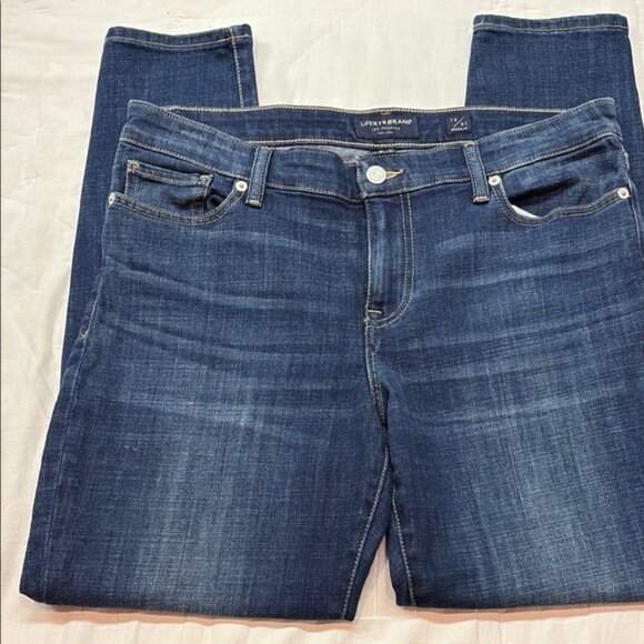 Lucky Brand Women's Low-rise Skinny Stella Jeans with Natural Distressed Look - Picture 4 of 15